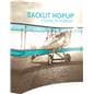 Portable Backlit Pop Up Frame for Fabric Wall Graphic 