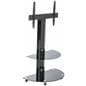 Glass and Metal TV Stand, Fits 32" - 55" Screens