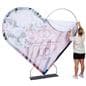 Polyester replacement graphic for HS7BWALLSS_Heart backdrop 