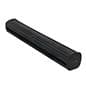 Hardware only narrow base banner stand with retractable pole