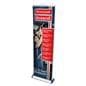 Premium banner stand - poster only is made of premium stay flat vinyl 