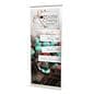 Premium banner stand - poster only is made of stay-flat vinyl