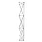 Quick fabric tabletop display hardware with aluminum construction 