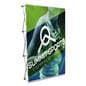 Quick fabric pop up backwall display with full color printing 