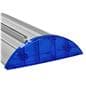 Hardware only premium banner stand with no tool assembly