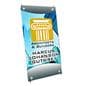 X-frame banner stand - table top poster only with custom graphics
