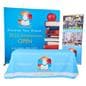 Basic trade show package with aluminum construction