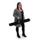 Budget narrow base retractable banner stand with lightweight design