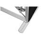 Lux SEG backlit pop up display - hardware only with aluminum feet