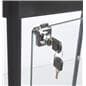 LED Glass Counter Corner, 44.75" Shelf Width