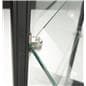 LED Glass Counter Corner, Aluminum