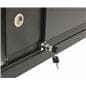 Illuminated Glass Merchandise Counter with 1 Adjustable Shelf