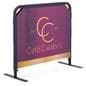 Custom cafe barriers for crowd control