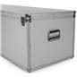 iPad kiosk travel case with handles on 2 sides