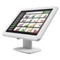 Microsoft Surface kiosk stand showcasing a POS system for a farmers market