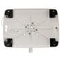 Floor standing iPad display table with custom graphics and adjustable rubber tablet holders