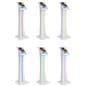 Edge-lit iPad kiosk with 16 color-changing LEDs