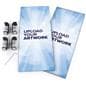 Convertible printed double tablet kiosk with personalized UV digital printing