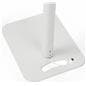 Floor to Counter Tamper-Proof Tablet Holder with Cable Management