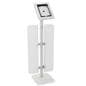 iPad display stand with foam board graphics that can be customized