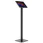 Floorstanding Samsung Galaxy tablet holder is compatible with the 12.4" Samsung Galaxy Tab S8+, S9+, and S10+ tablets