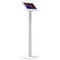 Floorstanding Samsung Galaxy tablet holder designed to fit the 12.4" Samsung Galaxy Tab S8+, S9+, and S10+ tablets