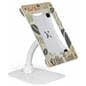 Custom secure flexible iPad stand with gooseneck arm
