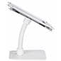 White wall/counter mount iPad frame with cable management 