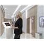 Floor Stand for tablet for guest check-in, product information, or wayfinding