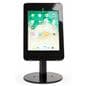 Countertop locking iPad Pro tablet stand in portrait mode