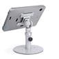Countertop locking iPad Pro tablet holder with height adjustment options