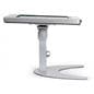 Countertop iPad Pro locking tablet holder stand with boomerang base