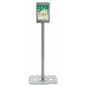 iPad Pro POS floor stand in portrait orientation