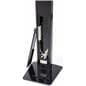 Surface Pro lockable floor stand with hidden power supply