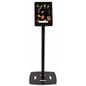 iPad pro convertible floor stand with sturdy metal base