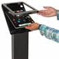 iPad pro 12.9 stand fits device firmly 