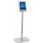 Silver iPad Pro Exhibit Stand
