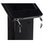 Locking Promotional iPad Pro Kiosk