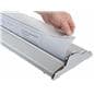 33" Retractable Vinyl Banner Stand with Adhesive Leader