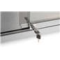 Locking LED Glass Store Counter
