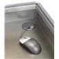 Cash Counter Measures 24"w - Silver Finish
