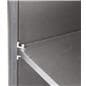 Cash Counter Measures 24"w - Silver Finish