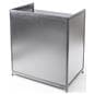 backside of cash register stand