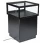 LED Display Case Pedestal with Tempered Glass