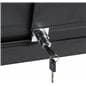 Locking Jewelry Display Case with 2 Sets of Keys