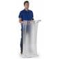 Frosted Portable Lectern, Easy Assembly 