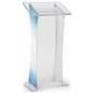 Non-Glare Lectern with Custom Design & 24" x 15" Surface
