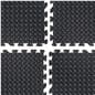 Trade show floor tiles with diamond finish pattern