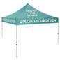 Small event tent with 5 x 5 aluminum frame