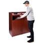 Waste cabinet is ideal in cafeterias 